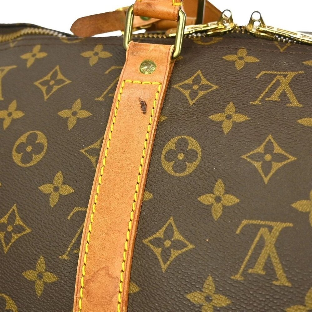 BUYIT LOUIS VUITTON KEEPALL 55 TRAVEL HANDBAG MONOGRAM M41424 MI873 YQ05569 - Picture 7 of 14